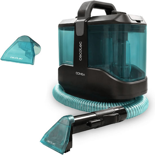 Cecotec Conga 2000 Carpet&Spot Clean Max Σκούπα Υγρών / Στερεών 550W με Πλαστικό Κάδο 1lt Πράσινη