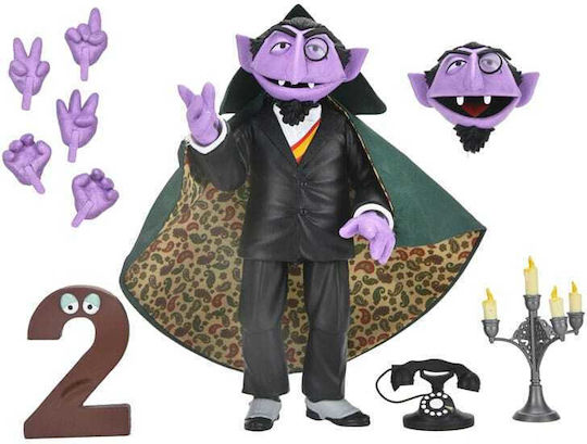 Neca Sesame Street: Ultimate The Count Φιγούρα Δράσης