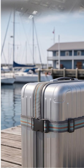 RCM Th1008 Luggage Label Blue