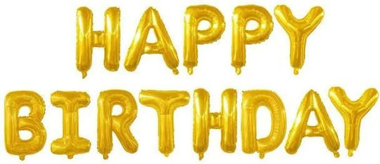 Писмо Фолио Джъмбо Златист Happy 51см
