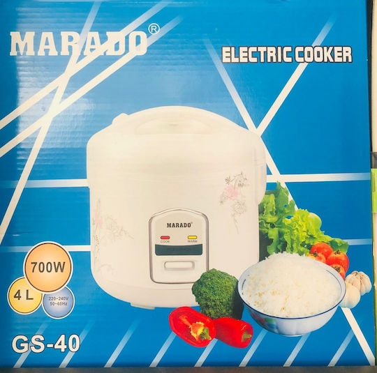 Rice Cooker Electric Rice Pot with Bin Capacity 4lt