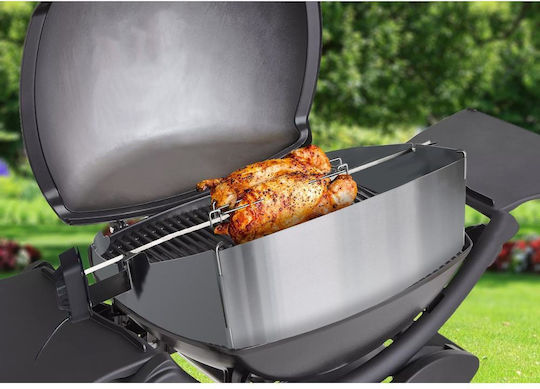 Rotisserie Kit Garden Grill Stainless Steel Zokura