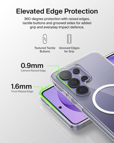 Belkin Sheerforce Back Cover Σιλικόνης / Πλαστικό Διάφανο (Galaxy S26)