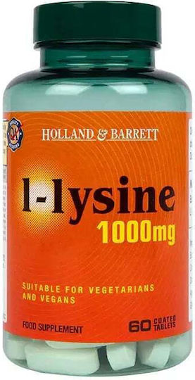 Holland & Barrett L-лизин 1000mg 60 Таблетки