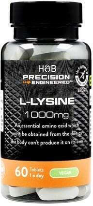 Holland & Barrett L-лизин 1000mg 60 Таблетки