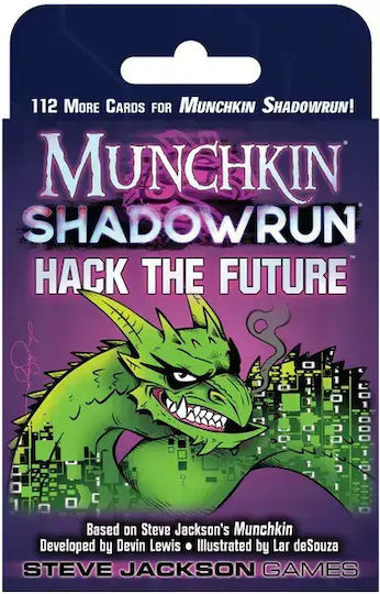Επέκταση Παιχνιδιού Munchkin Shadowrun: Hack The Future για 3-6 Παίκτες 14+ Ετών (IT) Steve Jackson Games