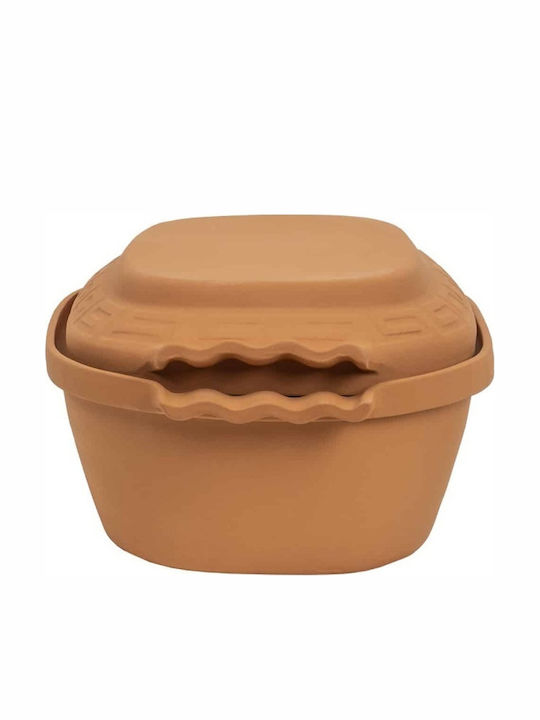 Ovale Keramik Niederländischer Ofen 41x27cm 6l
