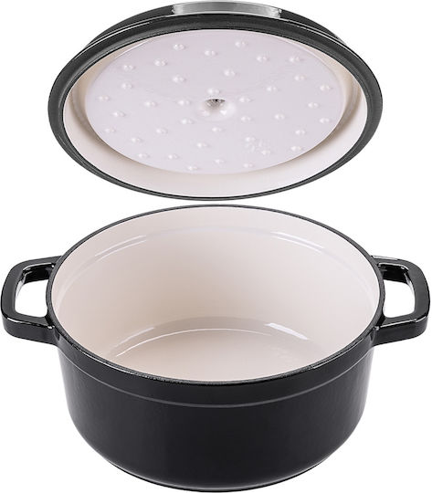 Kadax Round Cast Iron Dutch Oven 4.5lt