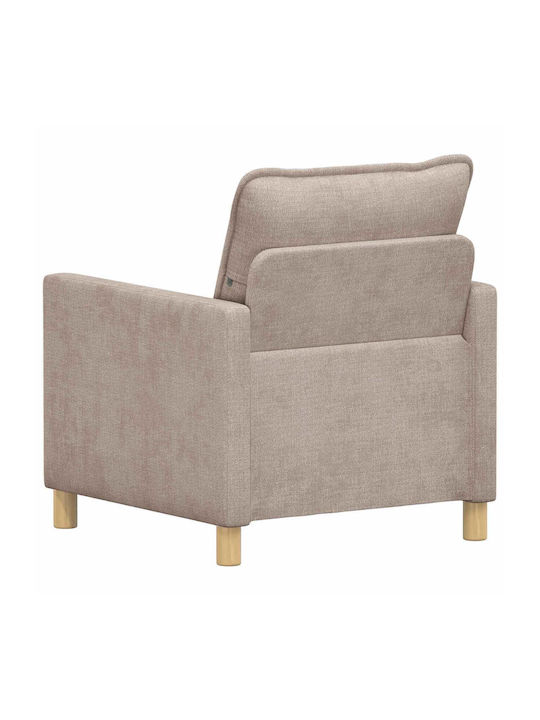 Beige Armchair 76x81x87.5cm