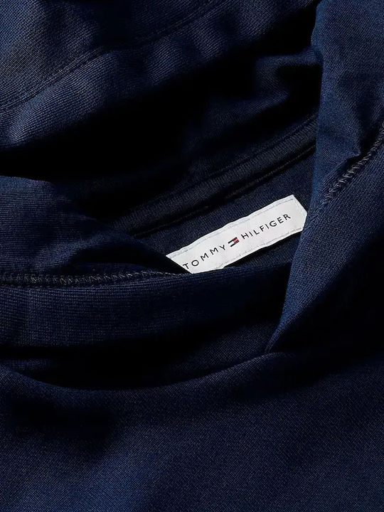 Kinder-Sweatshirt mit Kapuze und Taschen Dunkelblau