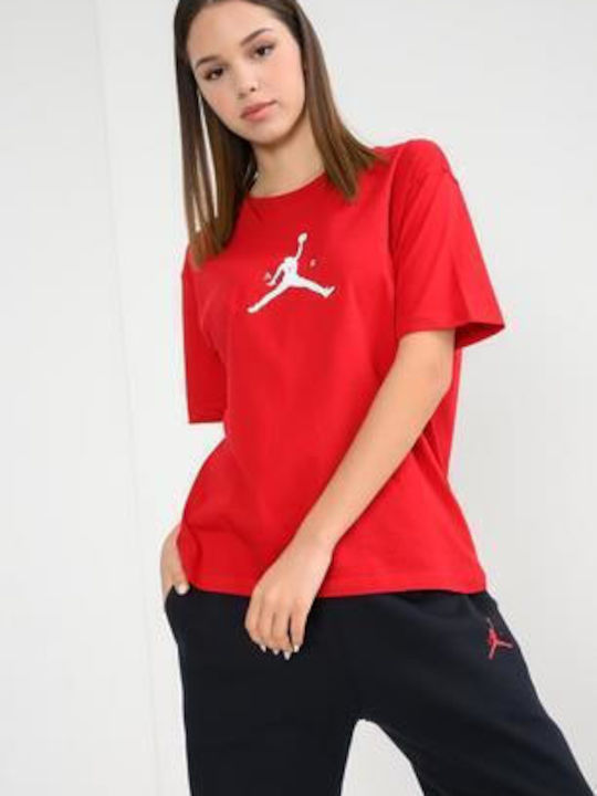Jumpman Women's T-shirt Red/White