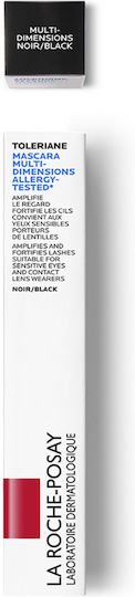 La Roche Posay Toleriane Multi Dimensios Mascara Black Allergy Tested 7.2ml