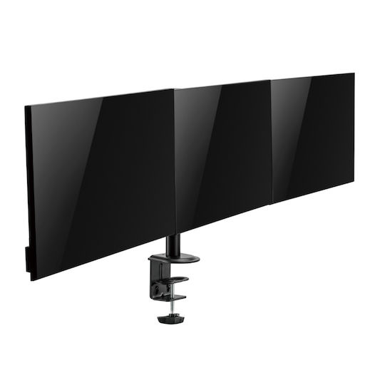 Стойка За 3 Монитора За Бюро 17" 27"