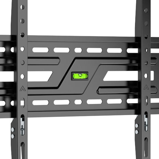 Brateck Βάση Τηλεόρασης Τοίχου έως 75" και 75kg Μαύρο