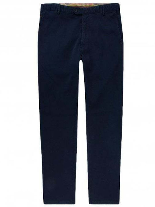 Pantalon Barbat Chino Elastic Albastru