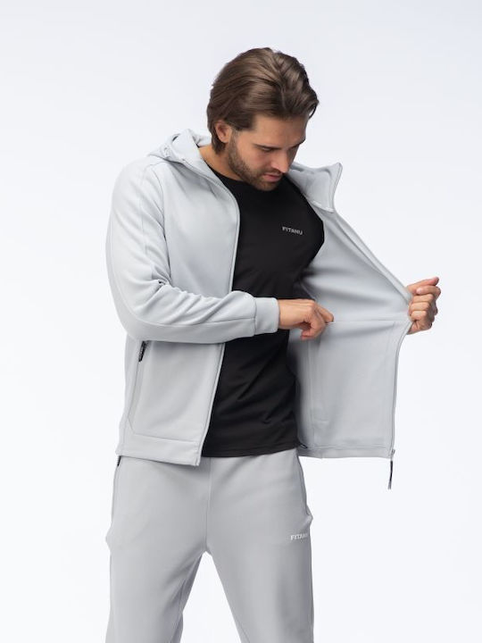 Sweatshirt With Hood White