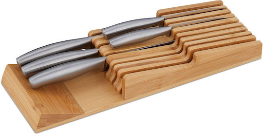 Relaxdays Βάση Μαχαιριών Bamboo Relaxdays Βάση Μαχαιριών Bamboo