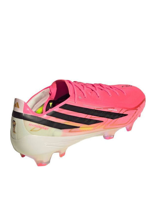 adidas Elite Football Shoes with Cleats FG Pink