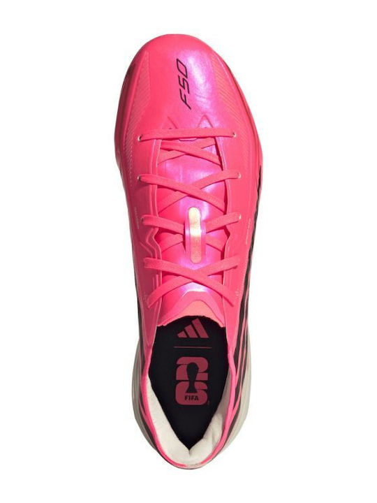 adidas Elite Ποδοσφαιρικά Παπούτσια με Τάπες FG Ροζ
