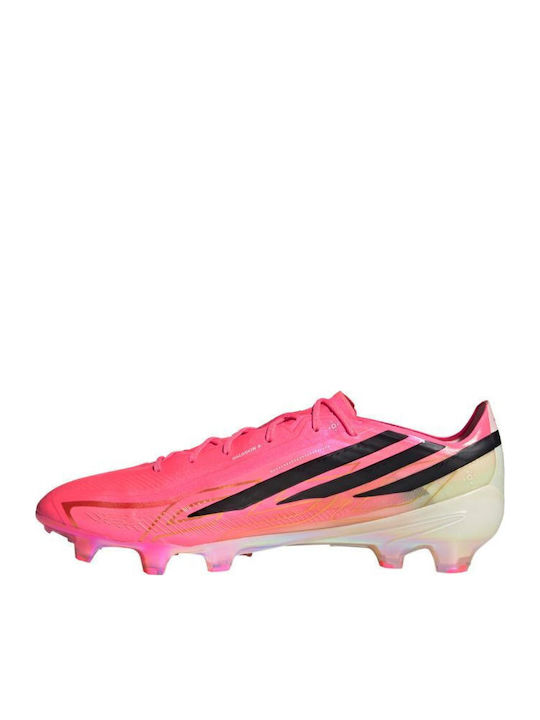 adidas Elite Football Shoes with Cleats FG Pink
