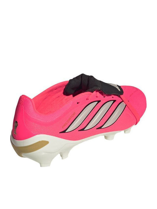 adidas Predator League Ποδοσφαιρικά Παπούτσια με Τάπες FG Ροζ