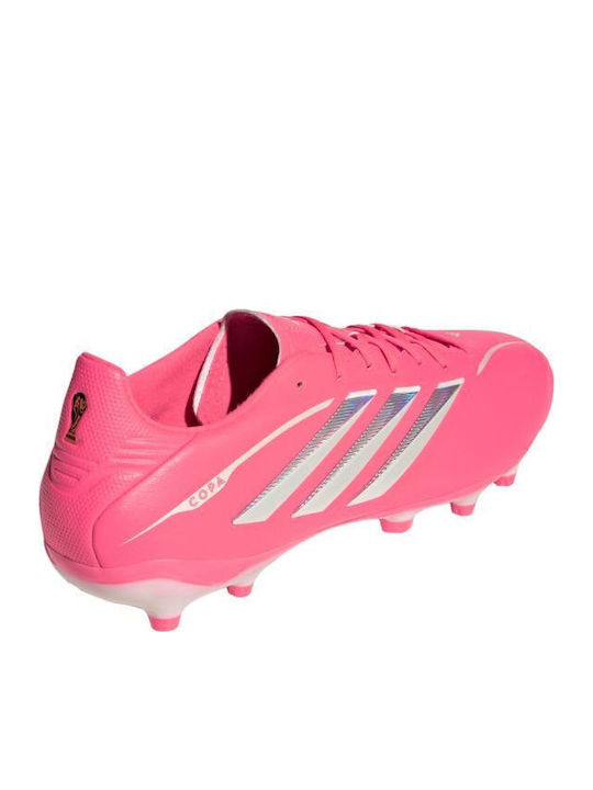 adidas Copa Pure Iv Ποδοσφαιρικά Παπούτσια με Τάπες FG Ροζ