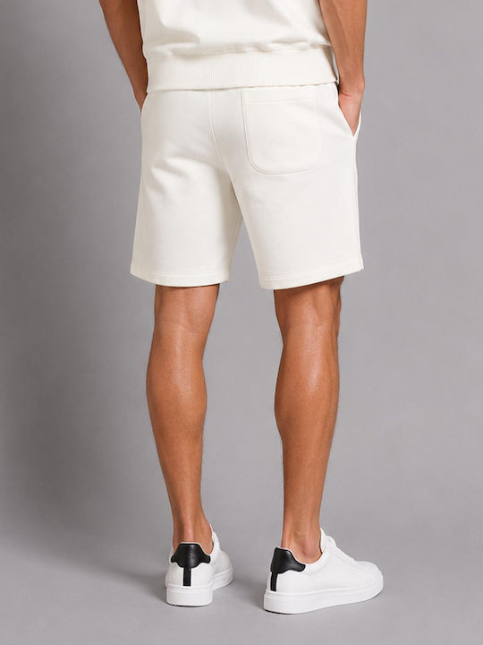 Karl Lagerfeld Αθλητική Ανδρική Βερμούδα Off White