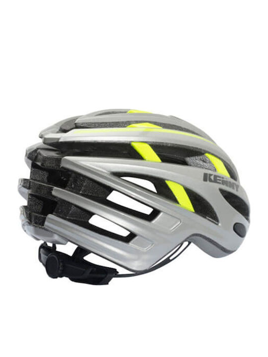 Kenny Furtif Fahrradhelm Straße Silber