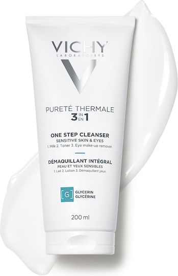 Vichy Purete Thermale 3 in 1 Emulsion Makeup Remover Face & Eyes 200ml