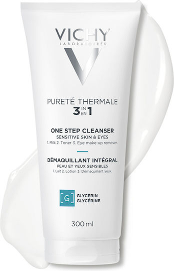 Vichy Purete Thermale 3 in 1 Emulsion Makeup Remover Face & Eyes 300ml