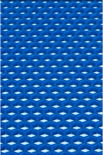 SteweHome Bathtub Anti-Slip Mat with Suction Cups Blue