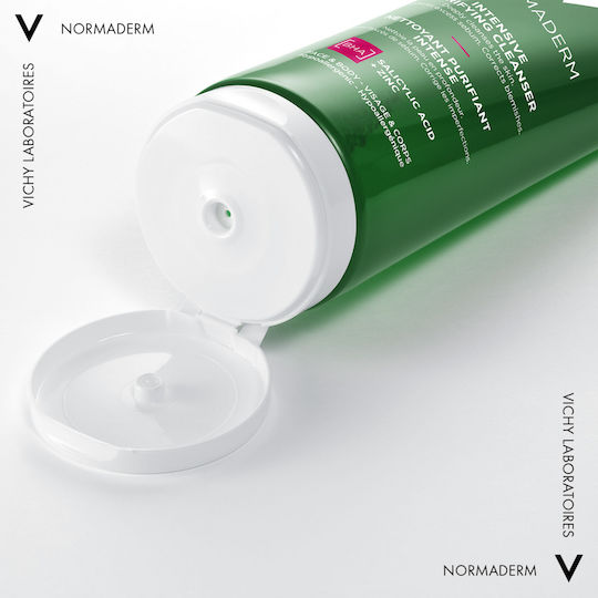 Vichy Normaderm Phytosolution Gel Reinigung Gesicht für Akne-anfällige Haut 200ml