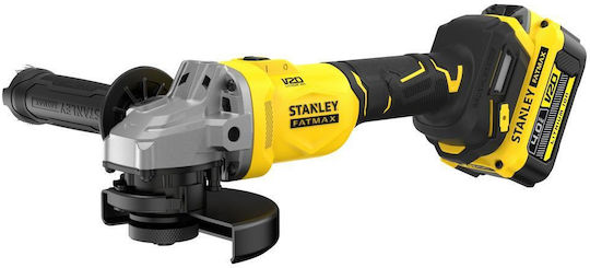 Stanley SFMCG710M1T Angle Grinder 125mm Battery Brushless 1x4Ah