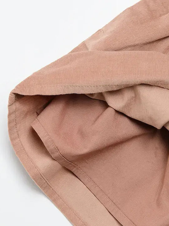 Kids Corduroy Brown Skirt