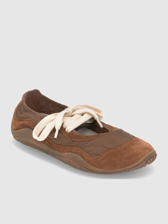 Women's Ballerina Shoes Brown
