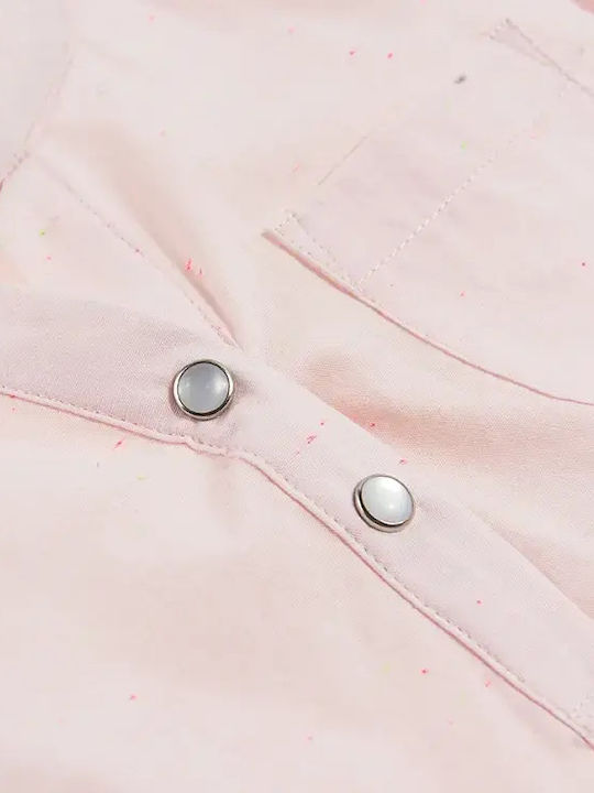 Kids Long-Sleeved Shirt Pink