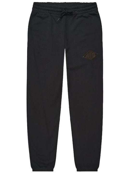 Herren-Sweatpants Jogginghose Schwarz