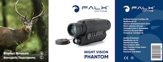 Falx Optics Digital Binoculars 3x32mm Night 290gr