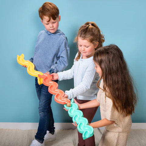 BS Toys Minge din Lemn pentru 36+ Luni