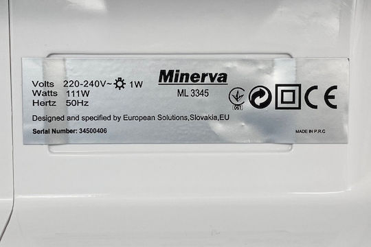 Minerva Professionelle Nähmaschine Weiße
