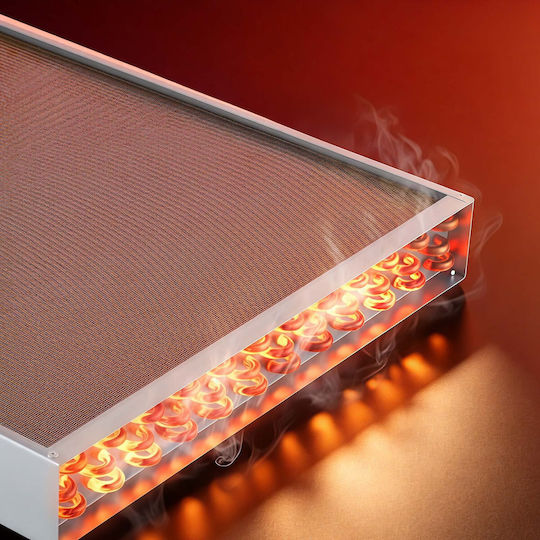 Schimbător De Căldură Vevor Water To Air 610 X 610 Mm Serpentină Schimbător De Căldură Hvac Aripioare Țeavă Hvac Țevi De Cupru & Aripioare De Aluminiu Ieșire 225k Btu Pentru Cuptoare Exterioare Pe Lemne Sisteme De Încălzire Răcire Hidronică