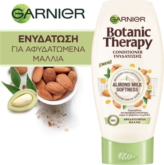 Garnier Botanic Therapy Almond Milk Softness Conditioner Ενυδάτωσης για Ξηρά Μαλλιά 200ml