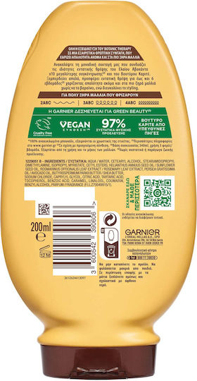 Garnier Botanic Therapy Avocado Oil & Shea Butter Conditioner Reconstruction/Nourishment for All Hair Types 200ml