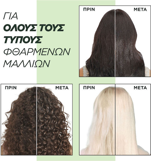 Garnier Fructis Damage Eraser Conditioner Αναδόμησης/Θρέψης για Ταλαιπωρημένα Μαλλιά 200ml