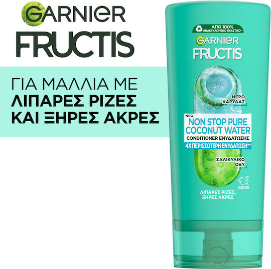 Garnier Fructis Coconut Water Балсам Хидратация за Суха коса Коса 200мл