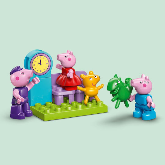 LEGO Duplo Trenul Călătorie cu Bunicul Pig pentru 2+ Ani 35 Bucăți