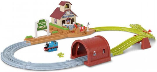 Fisher Price Thomas & Friends Station Track Set with Train for Ages 3+