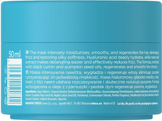 Neboa Mini Size Hair Mask for Hydration with Hyaluronic Acid 50ml