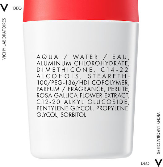 Vichy Stress Resist Anti-perspirant Treatment για Υπερβολική Εφίδρωση Αποσμητικό 72h σε Roll-On 50ml