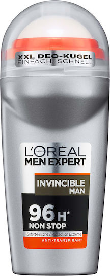 L'Oreal Paris Men Expert Invincible Αποσμητικό 96h σε Roll-On 50ml
